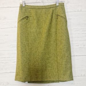 Milly original New York avocado skirt